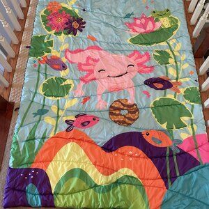 Own Your Magic Puffy Camping Blanket 52"x75" - NEW Everywhere Blanket